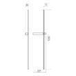 Aplică LED modernă neagră 9W 2700/2850/3000K Tangent 01-4675 Redo